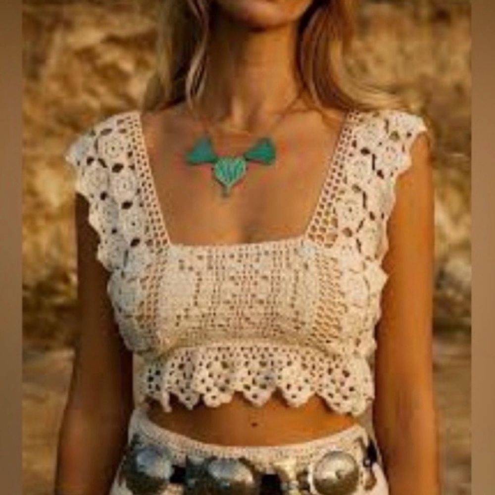 Accidentally In Love Crochet Top